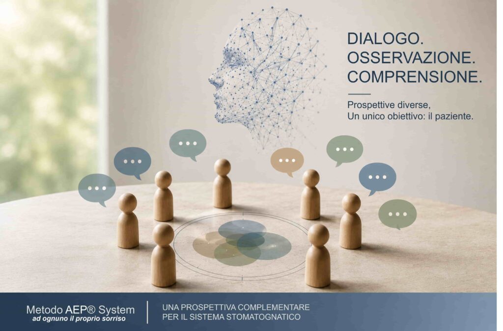 Dialogo, osservazione e comprensione nel Metodo AEP® System come prospettiva complementare per lo studio del sistema stomatognatico.